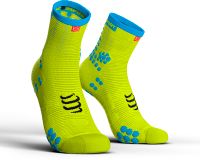 Compressport Pro Racing V3.0 Run High Hardloopsokken geel T4 / 45-48 2018 Sportsokken