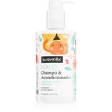 Suavinex Shampoing et après-shampoing 2 en 1 pour enfants 3 ans et plus, 300 ml
