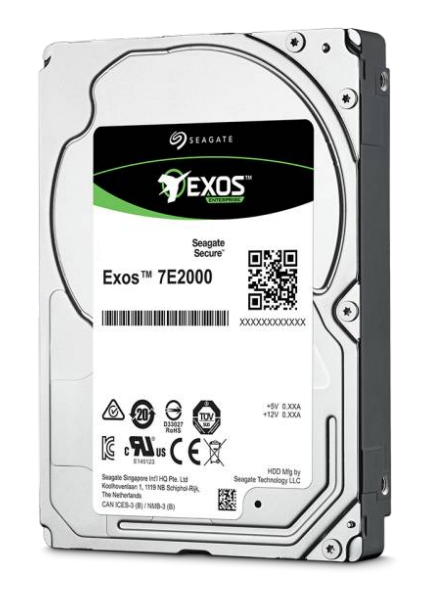 Seagate Enterprise Exos 7E2000 - 1 TB - 2.5 inch - ST1000NX0313
