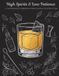 High Spirits & Low Patience: A Coloring Book for Sophisticated Messes and the Gin & Bear It Club