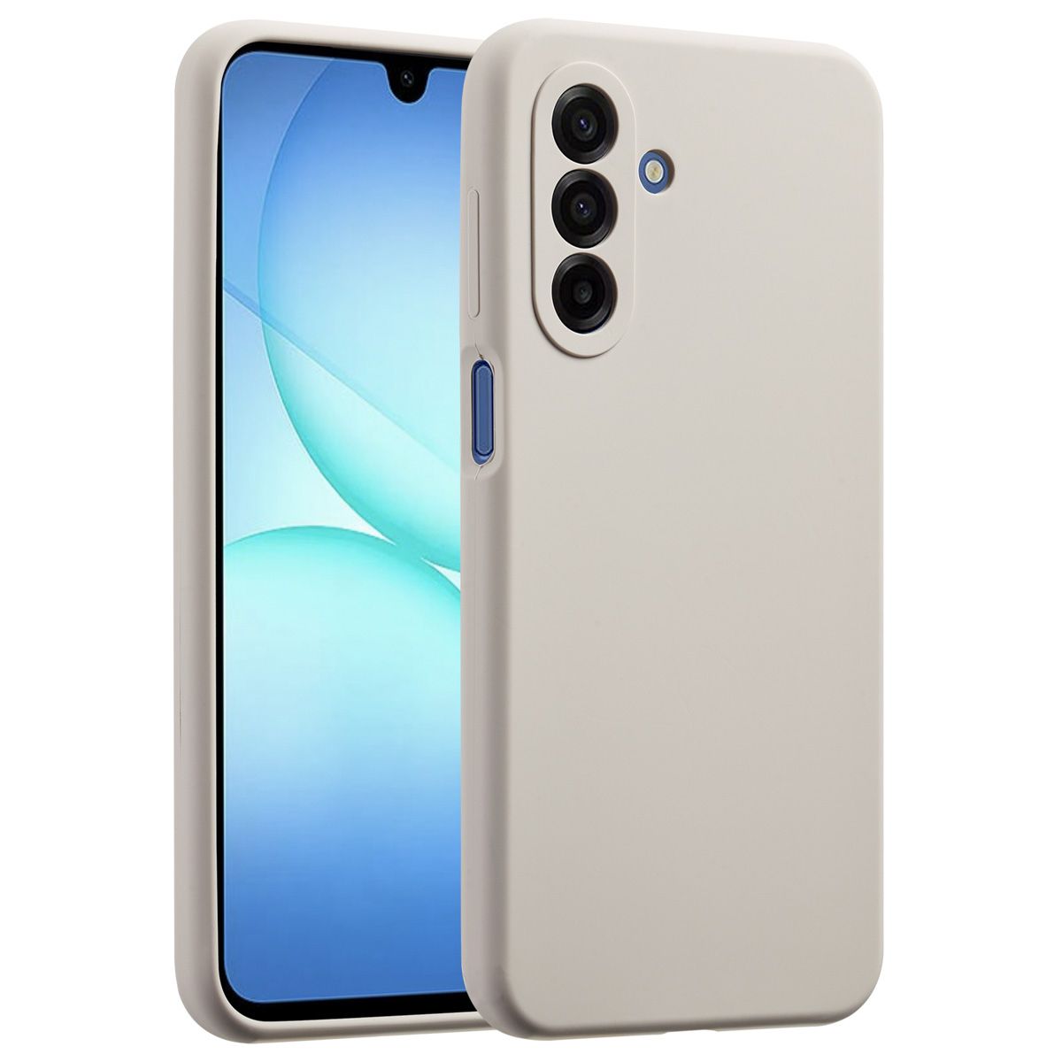 Accezz Liquid Silicone Backcover Samsung Galaxy A17 (5G) / (4G) - Stone