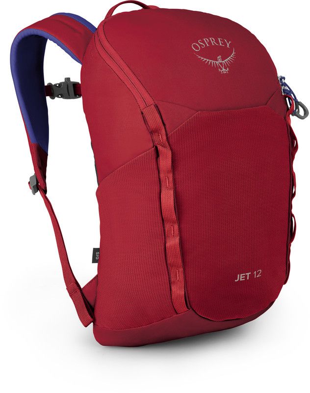 Osprey Jet 12 Rugzak Kinderen - cosmic red