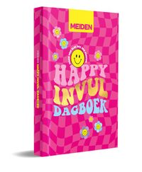 Merkloos MEIDEN Happy Invuldagboek – Creatief Dagboek voor Meiden – Schrijven, Tekenen & Moodtracken