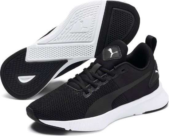 PUMA Flyer Runner Jr Sneakers Kinderen - Puma Black-Puma White