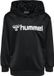 Hummel Sweatshirt manches longues imprimé logo col rond bord-côte capuche garçon