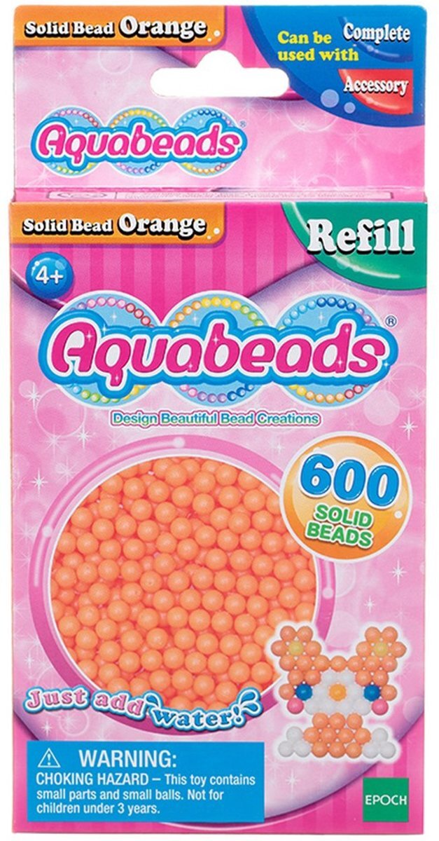 AquaBeads Oranje Parels- Hobbypakket