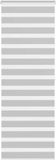 vidaXL Zebra rolgordijn 85x200 cm lichtgrijs