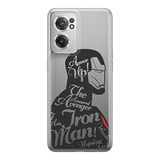 ERT GROUP mobiel telefoonhoesje voor Oneplus NORD CE 2 origineel en officieel erkend Marvel patroon Iron Man 010