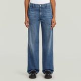 G-Star Judee Carpenter Loose Wmn Dames Jeans 29/34 faded cliffside blue