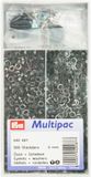 Prym Multipac Prym Nestels - 4mm - Zwart/brons - Drukknopen