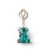 Furla porte-clés femme Allegra Bear vert