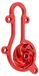 RR Pompe à eau - Impeller surdimensionné et entretoise - RR 250/300 2013–2024, Xtrainer 250/300 2015–2024 - Fabriqué en aluminium - Rouge