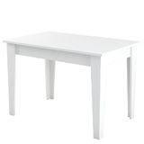 WELL HOME MOBILIARIO & DECORACIÓN Keukentafel, wit, 110 x 75 x 72 cm