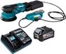 Makita BO 001 CGU101 Akku-Exzenterschleifer 40 V max. 125 mm 5,0 mm Hub Brushless + 1x Akku 4,0 Ah + Ladegerät