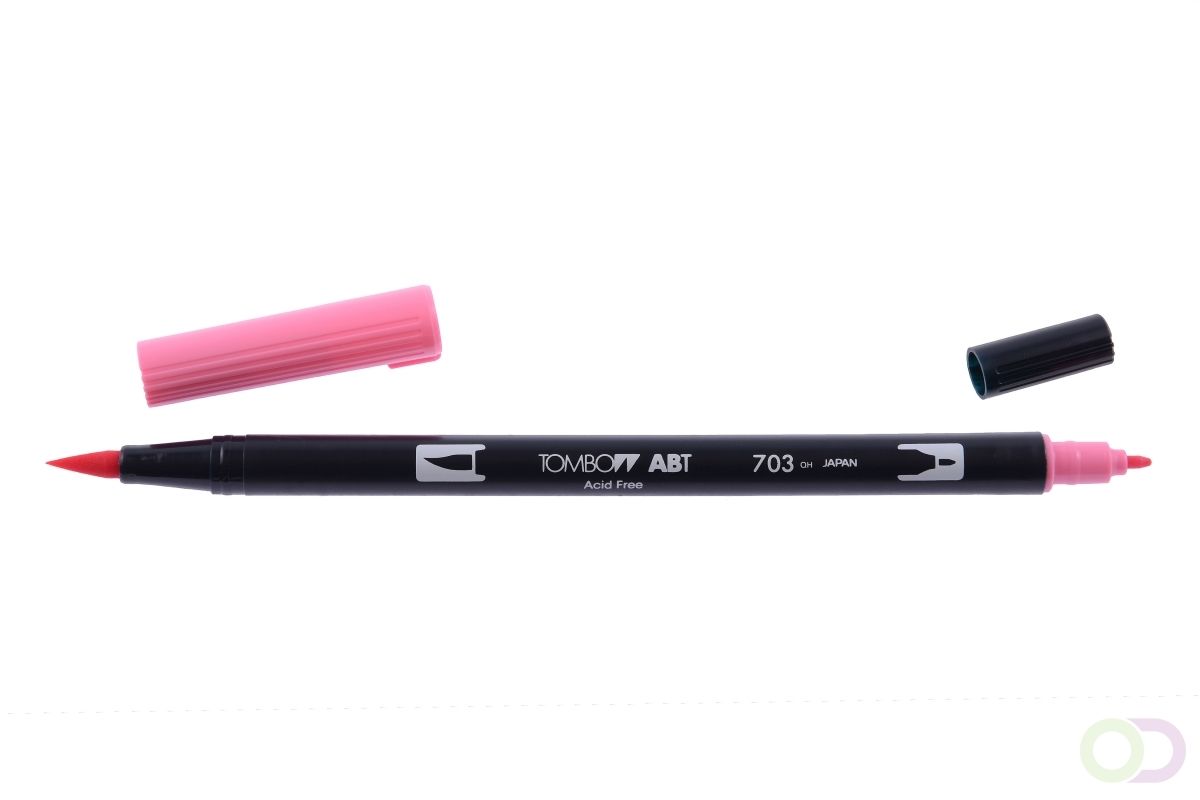 Tombow ABT Dual Brush Pen Pink rose - 4901991901894