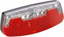 Ikzilight Achterlicht met 2xLED en batterij - Reflector - Standlicht - Zichtbaar tot 1000 meter