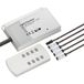 Häfele Commande professionnelle LED 12/24 V Set de base pour luminaires LED blancs, Set de base 24 V