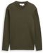 Tom Tailor - Basic gebreide trui van katoen - Maat XL - Deep Forest Green