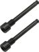 Dailygoods Fermetures éclair 10 Pièces Réversibles Noir