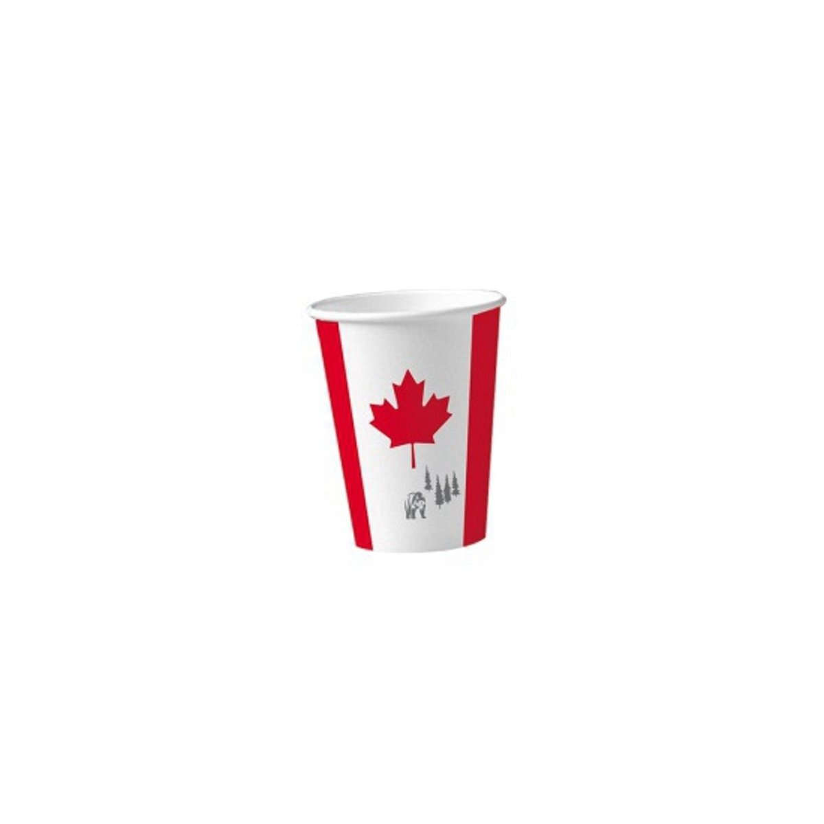 Fun & Feest party gadgets Canada wegwerp bekers 8 stuks