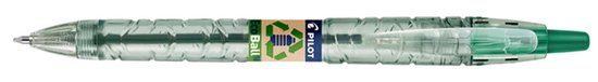 Pilot Begreen B2P EcoBall Medium Green Ballpoint Pen | 10 Pieces