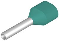 Weidmüller 1139070000 Dubbele adereindhulzen 0.34 mm² Deels geïsoleerd Turquoise 500 stuk(s)