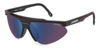 Carrera C 15/S Zonnebril Heren - Mat Zwart Rood/Violet - Rechthoekig - 70mm