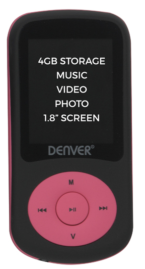Denver MPG-4094NRPINK 4 GB