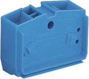 WAGO 264-354 Borstklem 10 mm Veerklem Toewijzing: N Blauw 1 stuk(s)