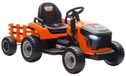 StarTech Oranje Elektrische kinder tractor - Rijbaar - Afneembare aanhanger - 2,4 GHz afstandsbediening - Vierwieler - 139 x 58 x 55 cm