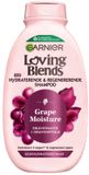 Garnier Loving Blends Grape Moisture Shampoo - 3 x 300 ml - Voordeelverpakking