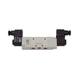 Riegler 106566-517.225-38 5/2-weg klep, elektropneumatisch, bistabiel G 3/8, 230 V, 50 Hz