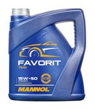 5L Mannol 5L Favorit 15W-50 motorolie