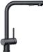 Unyqoos® Robinet de cuisine moderne avec douchette extractible et design pivotant à 360 degrés