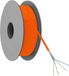 Wentronic DSIT 111118 Netwerkkabel - Zonder connector - 100 m - Oranje