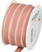 Halbach Seidenbänder Decoratielint katoenlook met boogrand, breedte: 15 mm lengte: 25 m