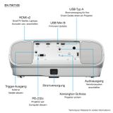 Epson EH-TW7100 Projecteur 4K PRO-UHD | 3000 Lumens | Écran 40-500