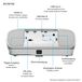 Epson EH-TW7100 4K PRO-UHD Projector | 3000 Lumens | 40-500" Screen