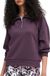 Only Play Lounge Life 1/4 Zip Sweater Dames - Maat XL - donkerpaars
