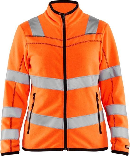 Blaklader Dames Microfleecevest High Vis 4966-1010 - High Vis Oranje - XXXL