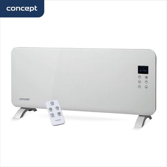 Concept KS4000 Convectorkachel - Elektrische Kachel - 2000W - Wit