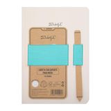 Mr. Wonderful A5-notitieboek met mobiele telefoonhouder, willekeurige ideeën, bevat twee elastieken, A5-notitieboek met 120 pagina's