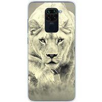 Lioness Siliconen hoesje compatibel met Xiaomi Redmi Note 9