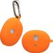 kwmobile Hoes geschikt voor Baseus Inspire XC1 - Silicone cover voor oordopjes in oranje