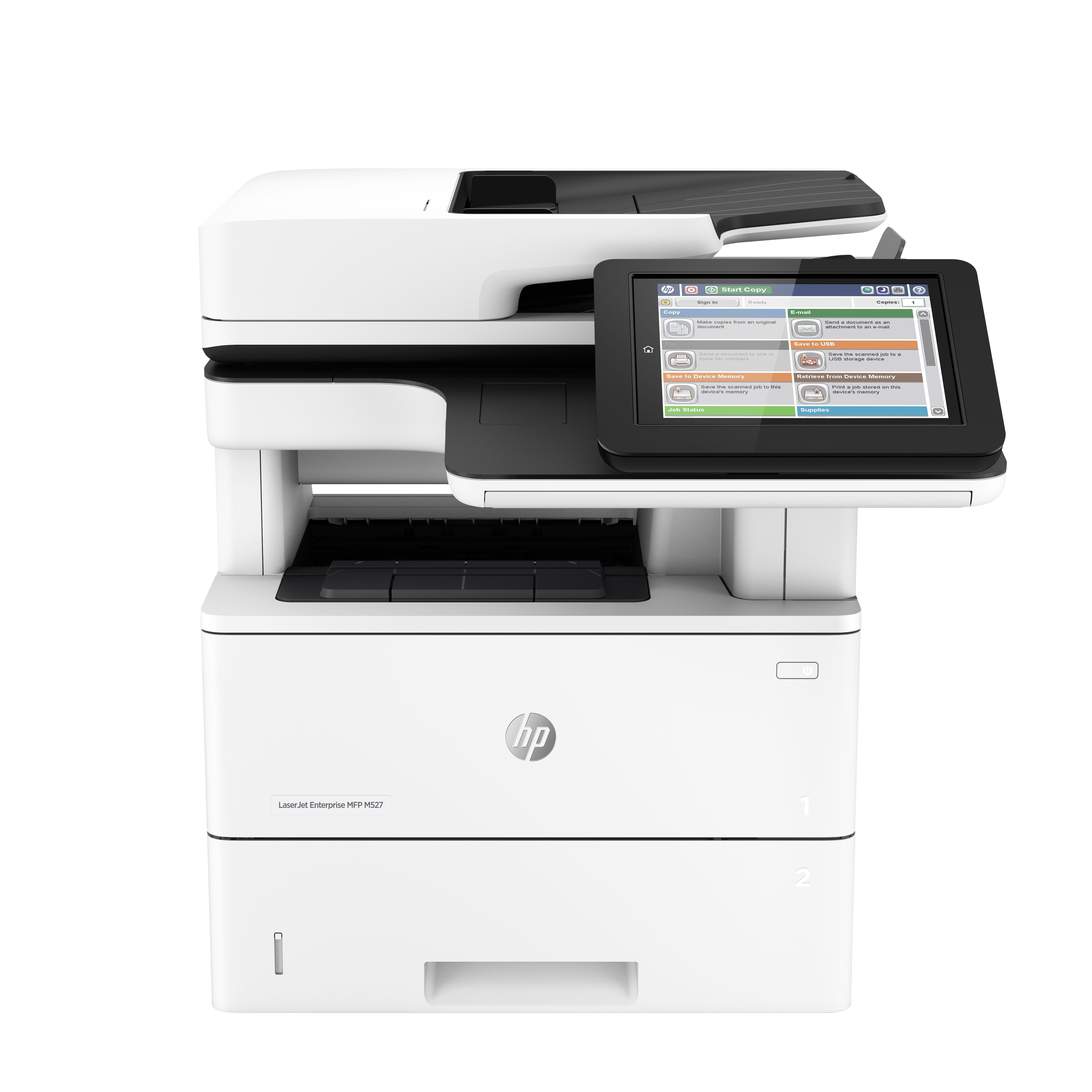 HP LaserJet Enterprise Flow M527c - Multifunctionele Laserprinter - A4 - 43 ppm - Zwart/Wit