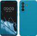 kwmobile telefoonhoesje geschikt voor Samsung Galaxy A56 5G - Hoesje voor smartphone - Precisie camera uitsnede - In Caribisch blauw
