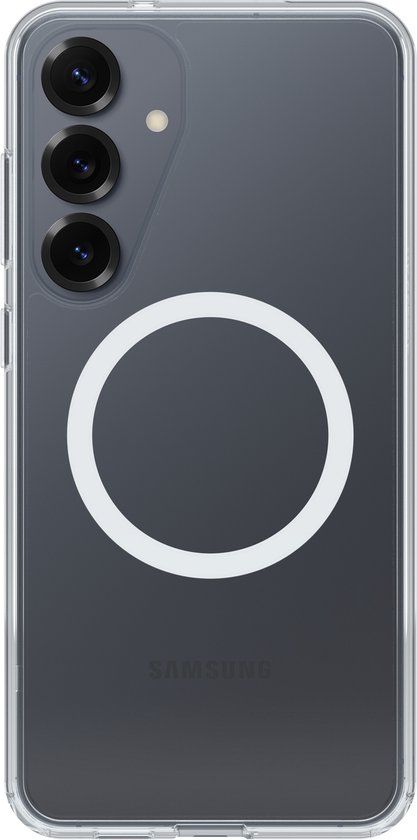 OtterBox Symmetry Series Clear with Magnets voor Samsung Galaxy S25+, transparant