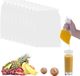 Solidchoice - Sacs réutilisables pour lait de noix, set de 10 - Transparent - Plastique