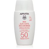 Apivita Bee Sun Safe Reparación Antiedad Diaria Spf50 Fluido Facial, 50 ml