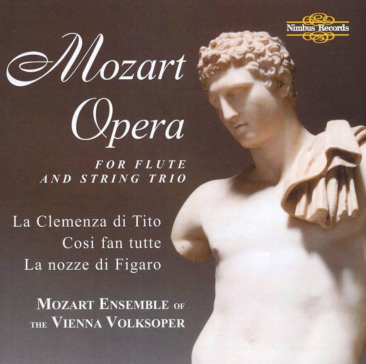 OUTHERE Mozart: Opera For Flute And String